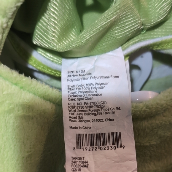 Kids Green Turtle Costume - Picture 3 of 3